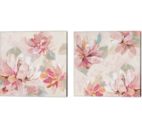 Blushing Spring 2 Piece Canvas Print Set by Lanie Loreth