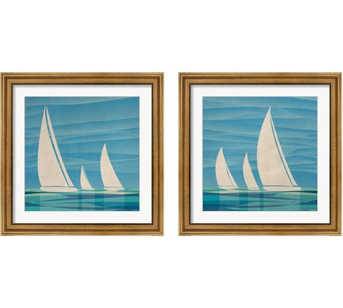 Water Journey 2 Piece Framed Art Print Set by Dan Meneely