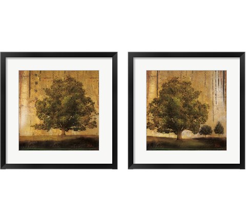 Aged Tree 2 Piece Framed Art Print Set by Patricia Pinto