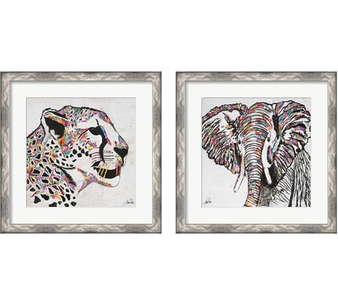 Serengeti Plains 2 Piece Framed Art Print Set by Gina Ritter