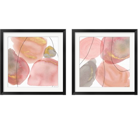 Petal Passion 2 Piece Framed Art Print Set by Beth Grove