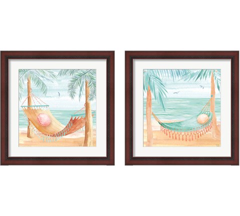 Ocean Breeze 2 Piece Framed Art Print Set by Dina June