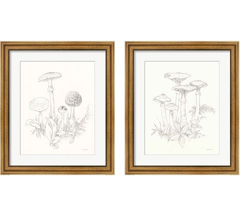 Nature Sketchbook 2 Piece Framed Art Print Set by Danhui Nai