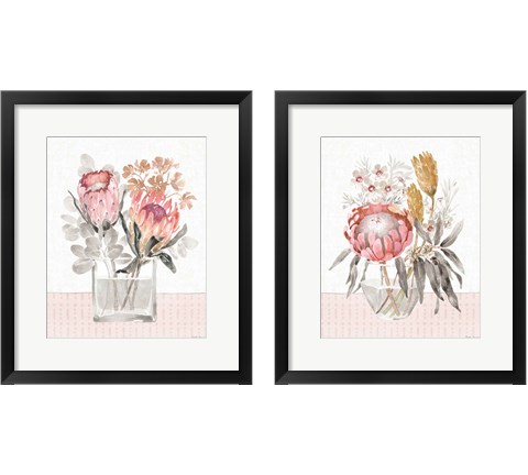 Petal Passion 2 Piece Framed Art Print Set by Beth Grove