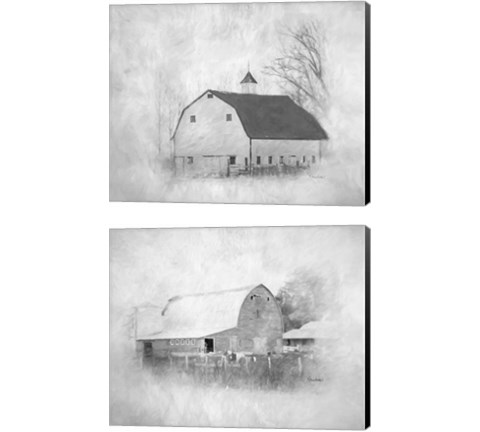 Barn 2 Piece Canvas Print Set by Ramona Murdock