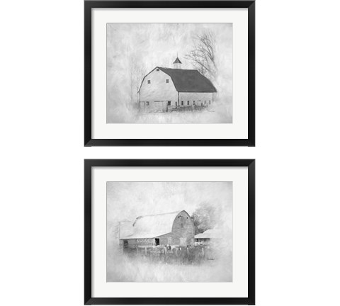 Barn 2 Piece Framed Art Print Set by Ramona Murdock