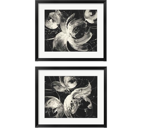 Bold Dark 2 Piece Framed Art Print Set by Albena Hristova