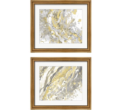 Space Turbulence 2 Piece Framed Art Print Set by Patricia Pinto