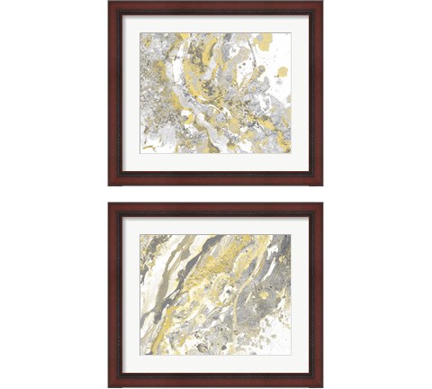 Space Turbulence 2 Piece Framed Art Print Set by Patricia Pinto