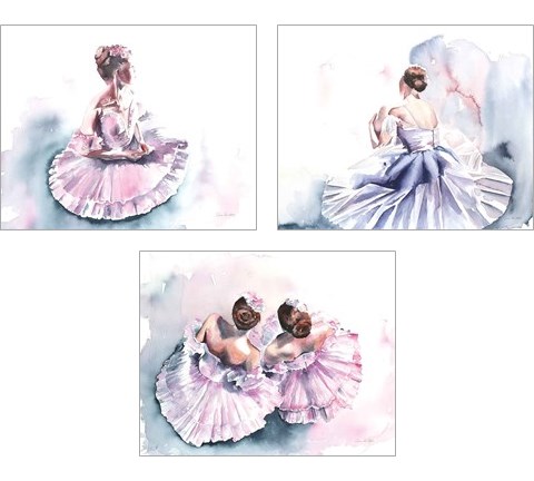 Ballet 3 Piece Art Print Set by Aimee Del Valle