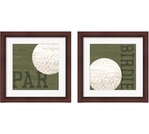 Golf Days 2 Piece Framed Art Print Set by Tara Reed