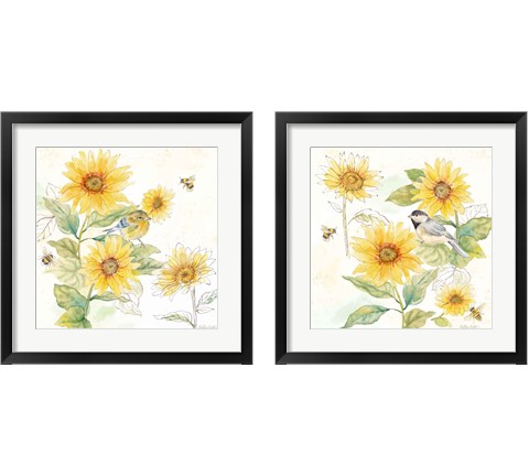 Be My Sunshine 2 Piece Framed Art Print Set by Cynthia Coulter