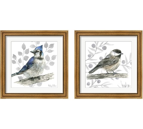 Backyard Birds 2 Piece Framed Art Print Set by Kelsey Wilson