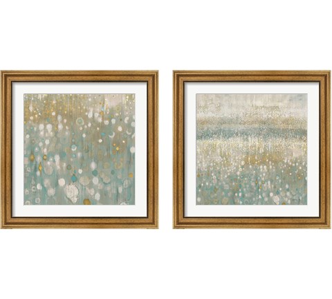 Rain Abstract Neutral 2 Piece Framed Art Print Set by Danhui Nai