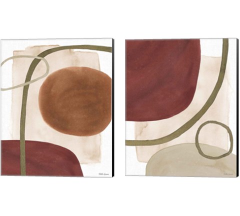 Mediterranean Motif 2 Piece Canvas Print Set by Beth Grove