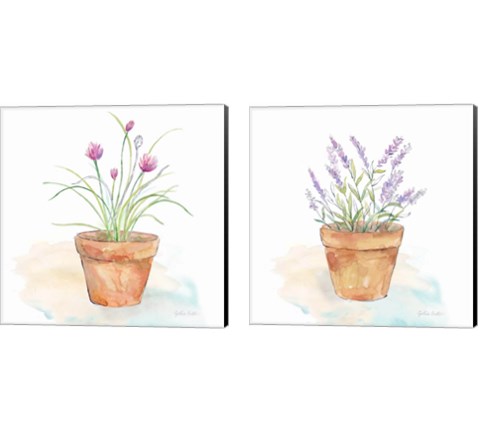 Let it Grow 2 Piece Canvas Print Set by Cynthia Coulter