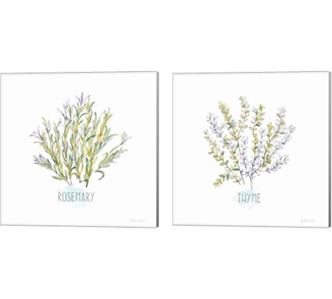 Let it Grow 2 Piece Canvas Print Set by Cynthia Coulter