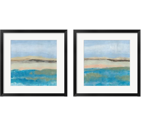 Detour 2 Piece Framed Art Print Set by Bronwyn Baker