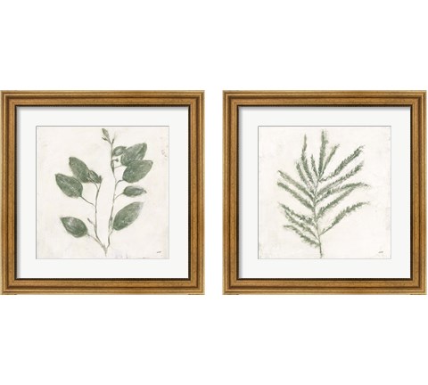 Plantlife Green 2 Piece Framed Art Print Set by Julia Purinton
