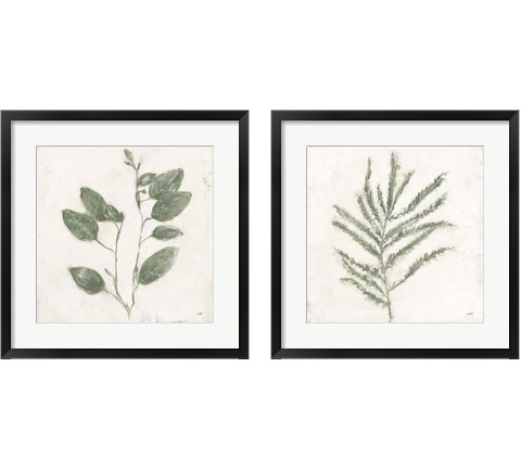 Plantlife Green 2 Piece Framed Art Print Set by Julia Purinton