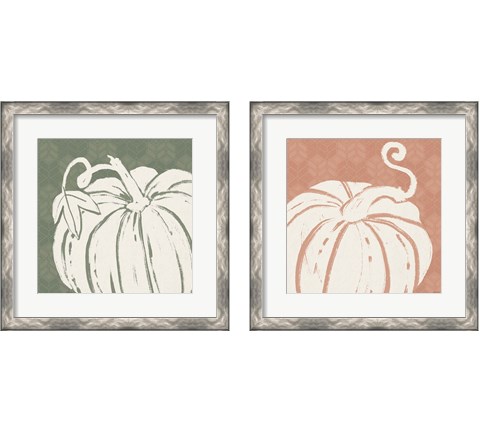 Autumn Tones 2 Piece Framed Art Print Set by Anne Tavoletti