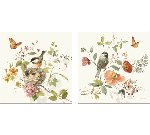 Blessed by Nature  2 Piece Art Print Set by Lisa Audit