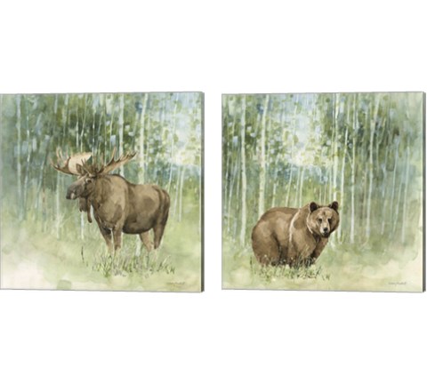 Nature's Call 2 Piece Canvas Print Set by Lisa Audit