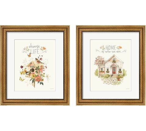 Blessed by Nature  2 Piece Framed Art Print Set by Lisa Audit