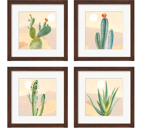 Desert Greenhouse 4 Piece Framed Art Print Set by Danhui Nai