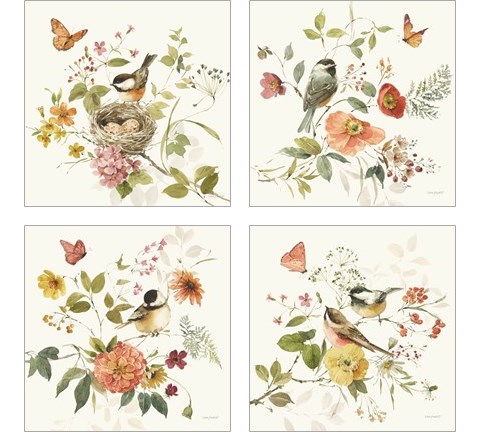 Blessed by Nature  4 Piece Art Print Set by Lisa Audit
