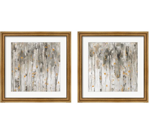 The Autumn Blaze Forest 2 Piece Framed Art Print Set by Lisa Audit