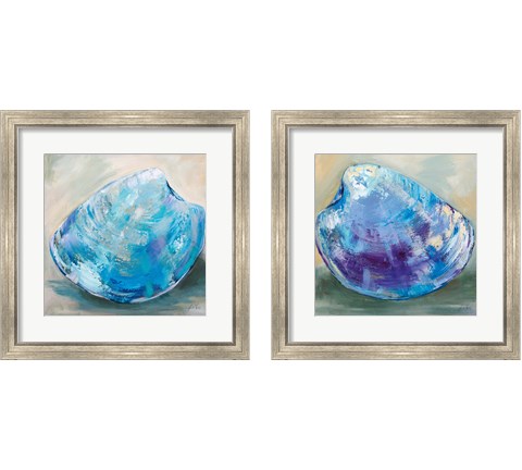 Beach Comber 2 Piece Framed Art Print Set by Jeanette Vertentes