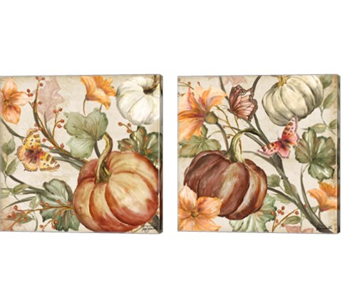Autumn Vines 2 Piece Canvas Print Set by Tre Sorelle Studios