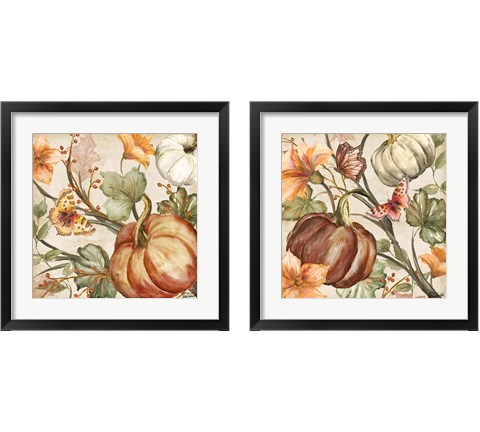 Autumn Vines 2 Piece Framed Art Print Set by Tre Sorelle Studios