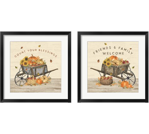 Harvest Season 2 Piece Framed Art Print Set by Tara Reed