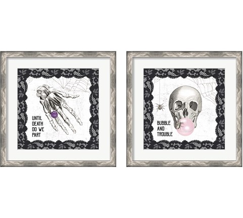 Arsenic and Anatomy 2 Piece Framed Art Print Set by Sue Schlabach