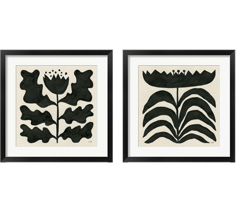 Delighted   2 Piece Framed Art Print Set by Moira Hershey