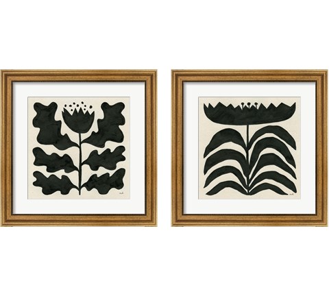 Delighted   2 Piece Framed Art Print Set by Moira Hershey
