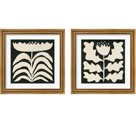 Delighted  2 Piece Framed Art Print Set by Moira Hershey