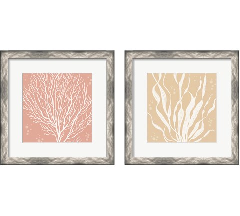 Seaside Style 2 Piece Framed Art Print Set by Anne Tavoletti