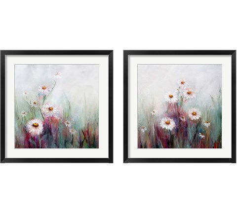 Wildflowers  2 Piece Framed Art Print Set by Karen Hale