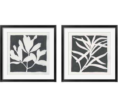 Growing Gray 2 Piece Framed Art Print Set by Moira Hershey