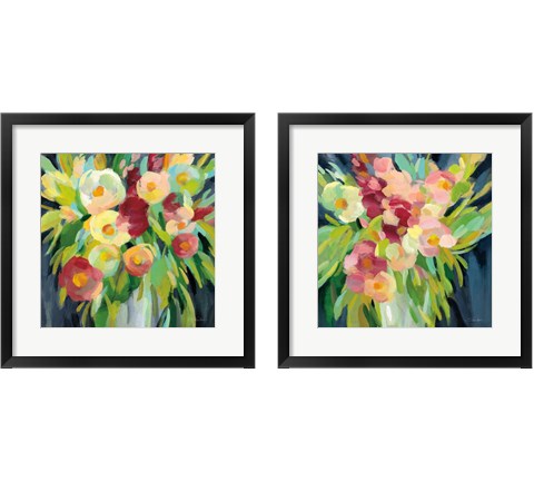 Spring Flowers in a Vase 2 Piece Framed Art Print Set by Silvia Vassileva