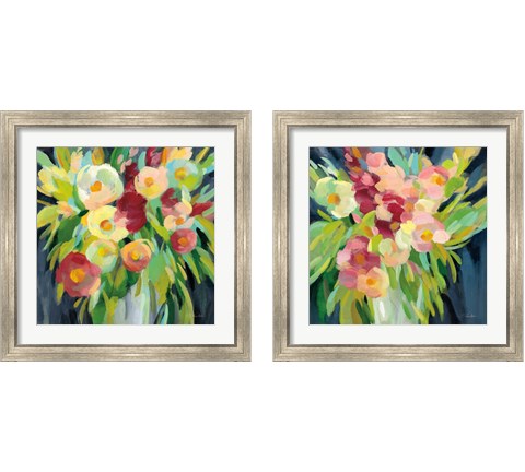 Spring Flowers in a Vase 2 Piece Framed Art Print Set by Silvia Vassileva