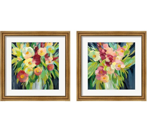 Spring Flowers in a Vase 2 Piece Framed Art Print Set by Silvia Vassileva