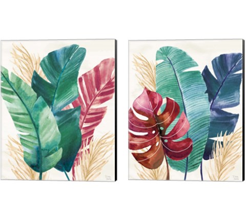 The Tropics 2 Piece Canvas Print Set by Dina June