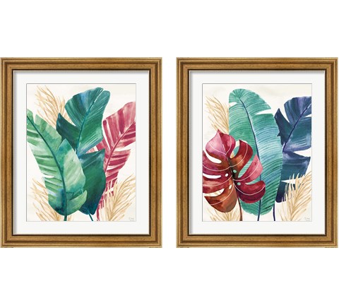 The Tropics 2 Piece Framed Art Print Set by Dina June