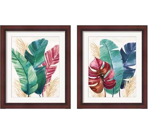 The Tropics 2 Piece Framed Art Print Set by Dina June