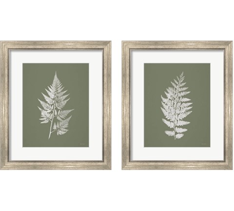 True Green 2 Piece Framed Art Print Set by Katie Pertiet