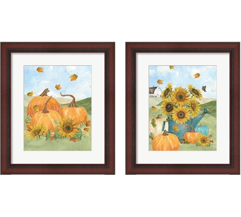 Fall Sunshine 2 Piece Framed Art Print Set by Tara Reed